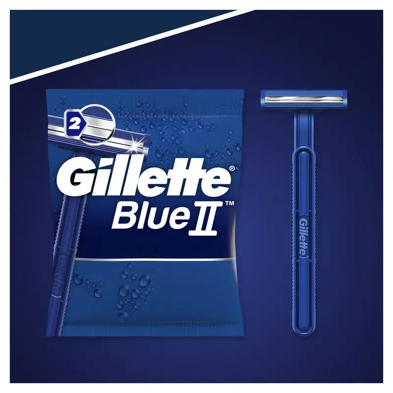 Gillette Blueii Maquinillas Desechables Para Hombre , 20 unidades