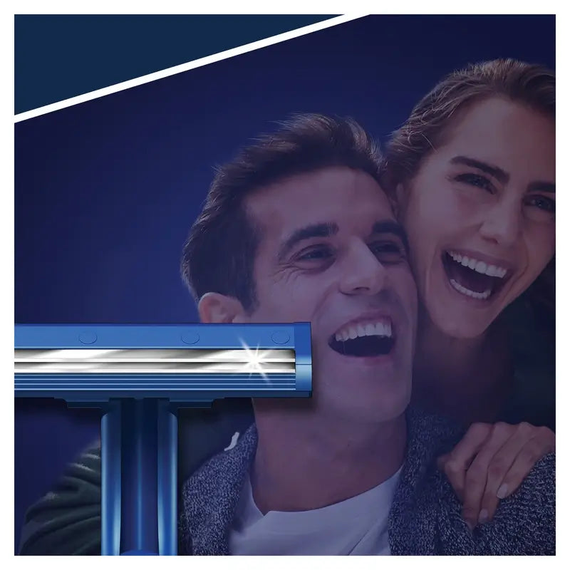 Gillette Blueii Maquinillas Desechables Para Hombre , 20 unidades