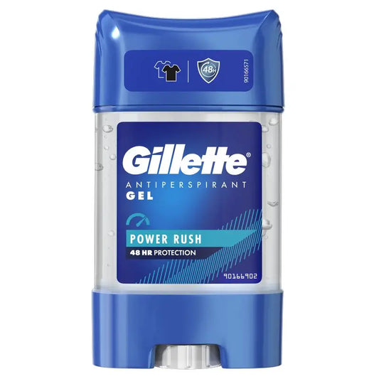 Gillette Desodorante Clear Gel Anti Transpirante Power Rush 70Ml