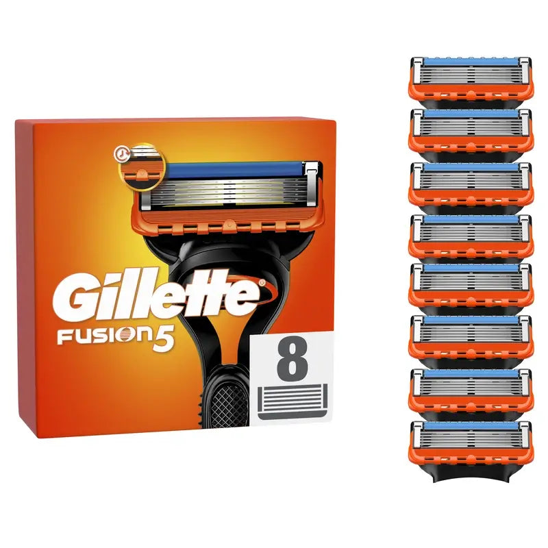 Gillette Fusion 5 Recambios, 8 unidades