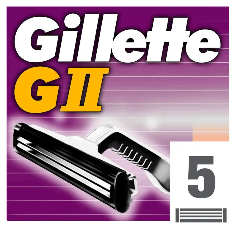 Gillette Gii Recambio De Maquinilla De Afeitar , 5 unidades