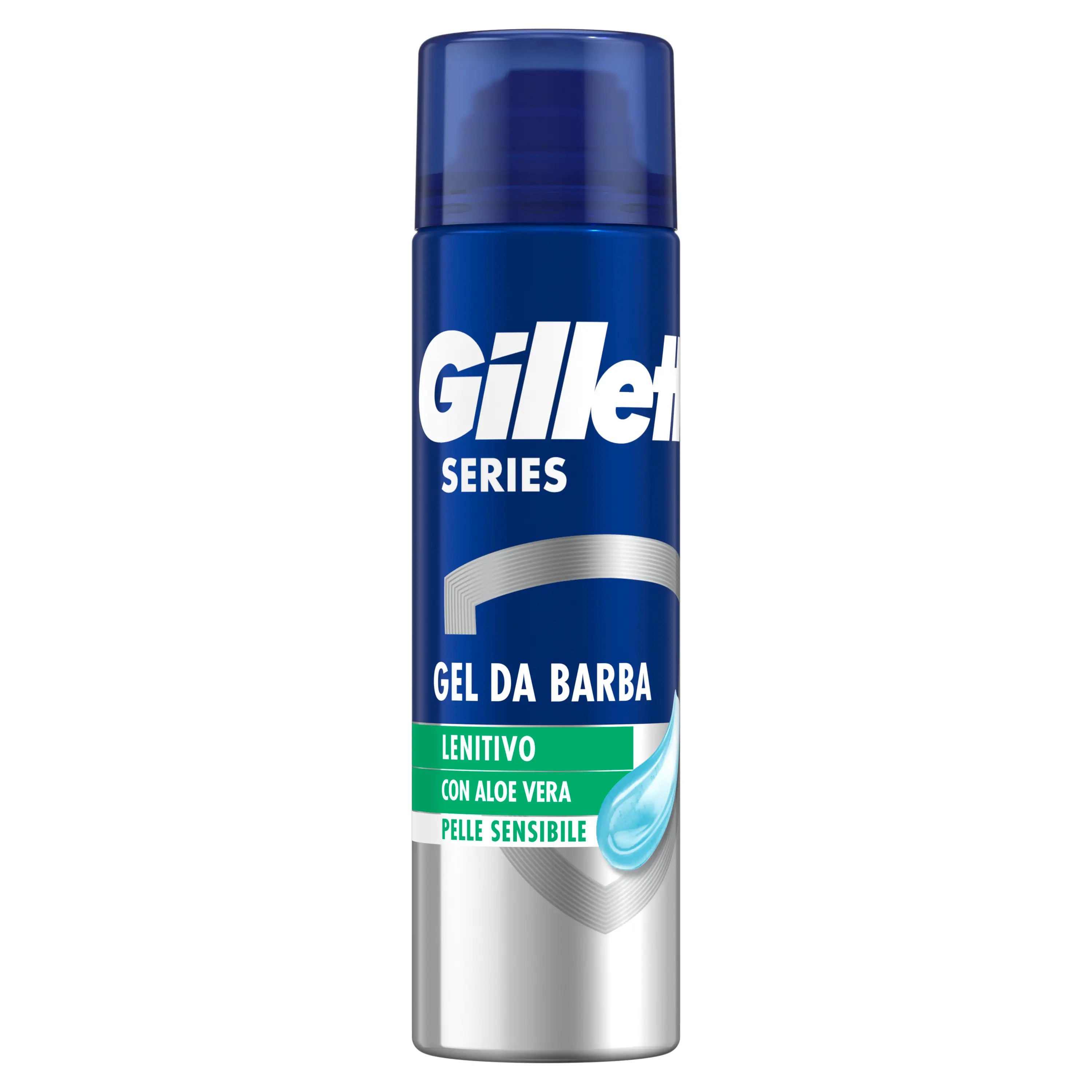 Gillette Series Gel De Afeitar Calmante Con Aloe Vera , 200 ml