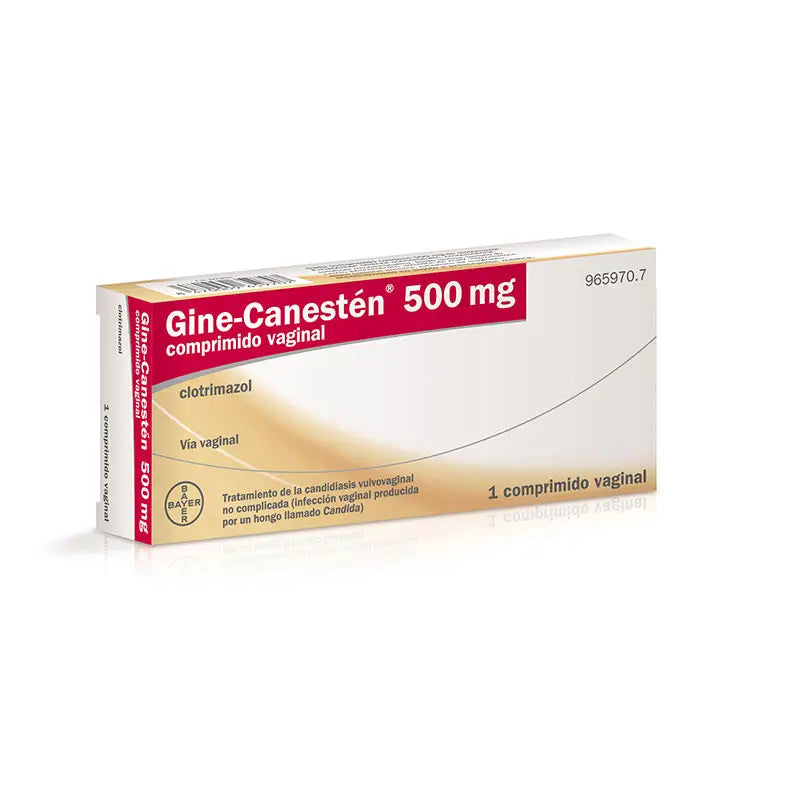 Gine-Canestén 500 mg, 1 Comprimido Vaginal