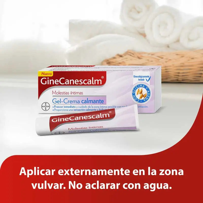 Gine-Canestén Ginecanescalm Gel-Crema 15 gr