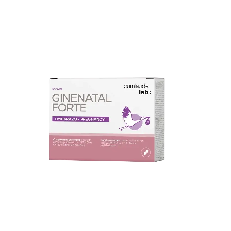 Cumlaude Lab Ginenatal Forte, 30 Cápsulas