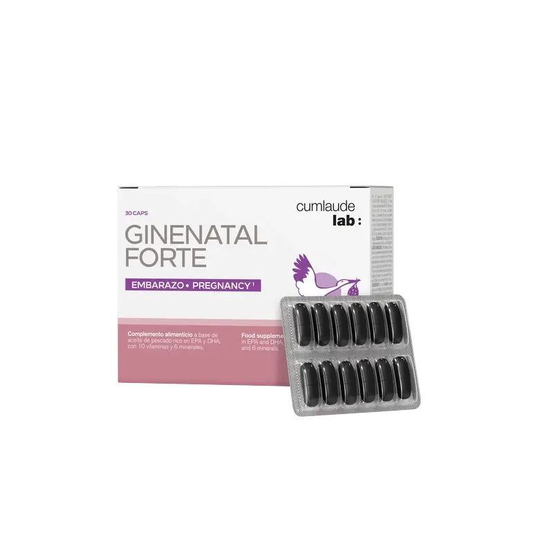 Cumlaude Lab Ginenatal Forte, 30 Cápsulas