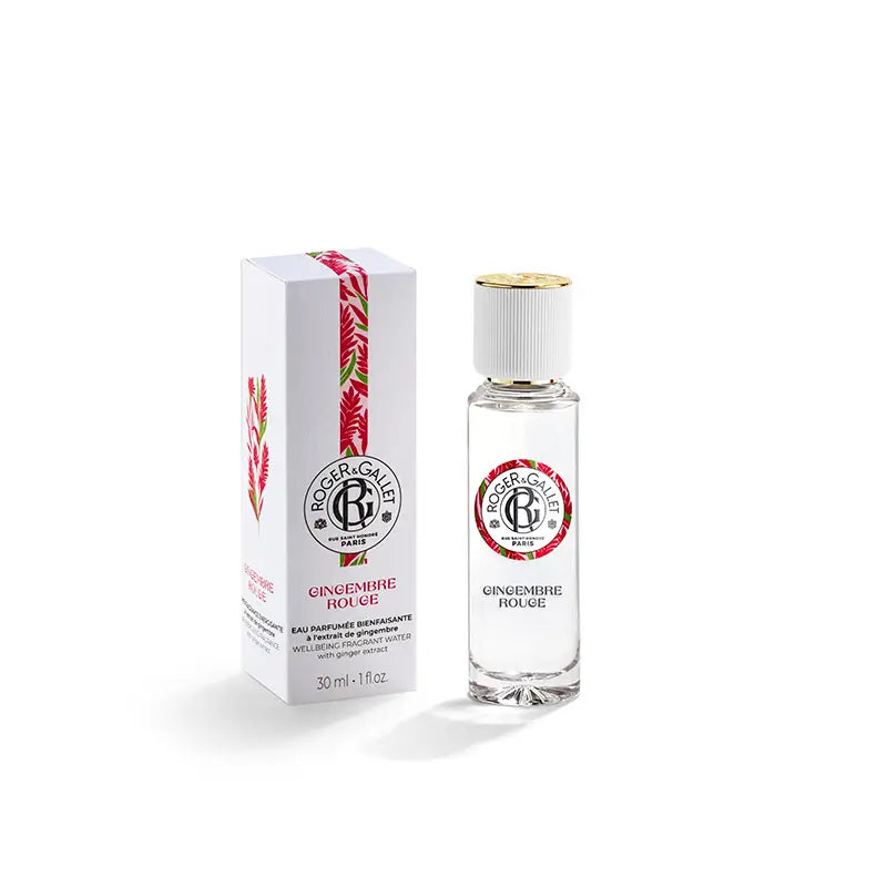 Roger & Gallet Gingembre Rouge Agua Perfumada Bienestar, 30 ml