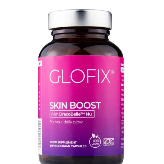 Glofix Skin Boost Complemento Alimenticio De Belleza, 60 cápsulas