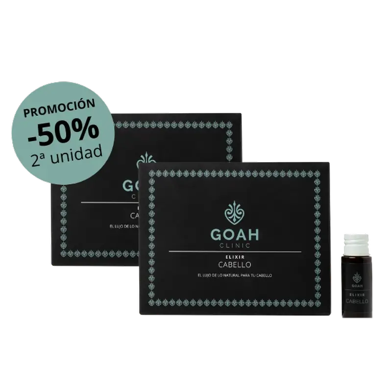 Goah Clinic Duplo Elixir Cabello 2ª Unidad Al 50% Dto.