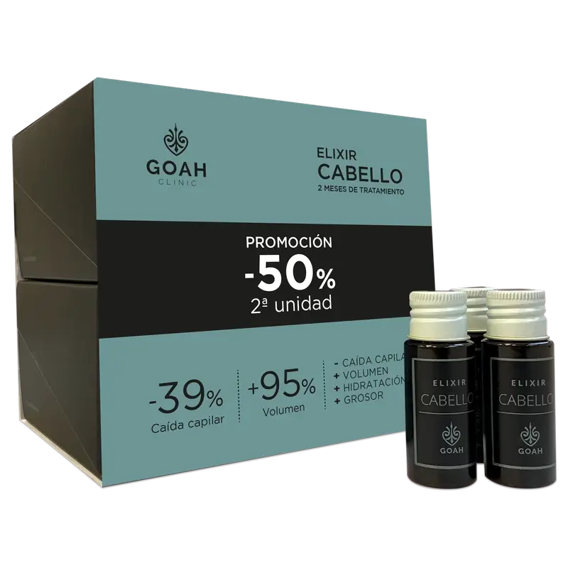 Goah Clinic Duplo Elixir Cabello 2ª Unidad Al 50% Dto.