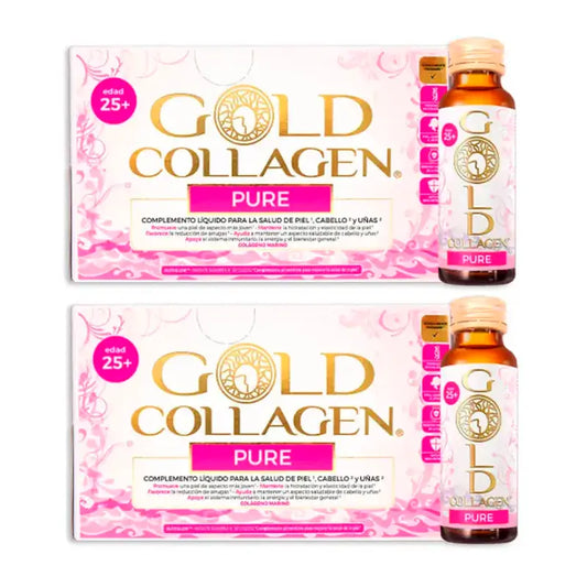 Gold Collagen Pure Pack 2 x 10 Ampollas