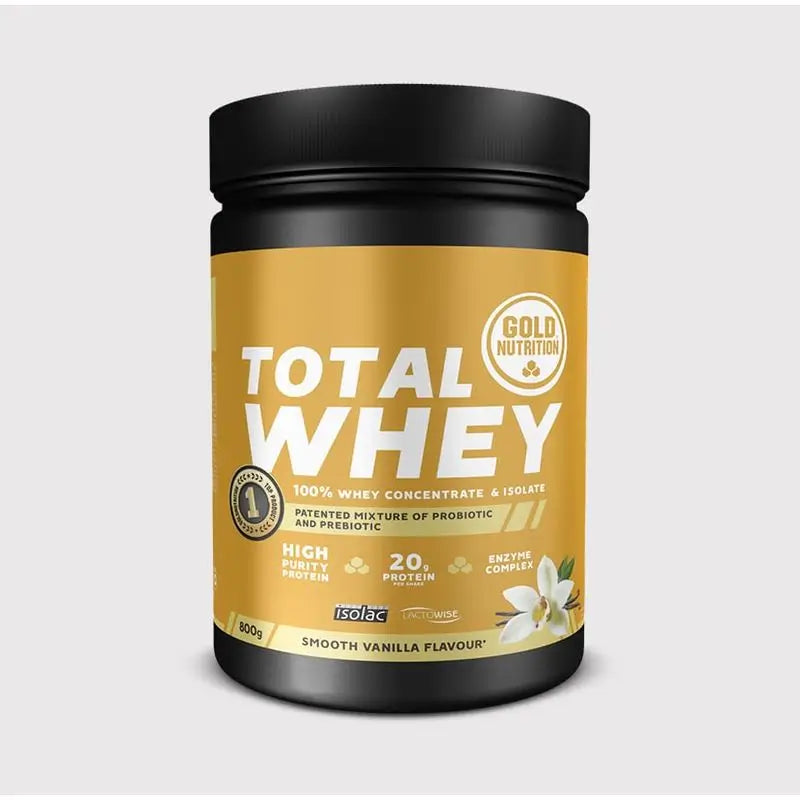 Gold Nutrition Total Whey Chocolate 2Kg.**