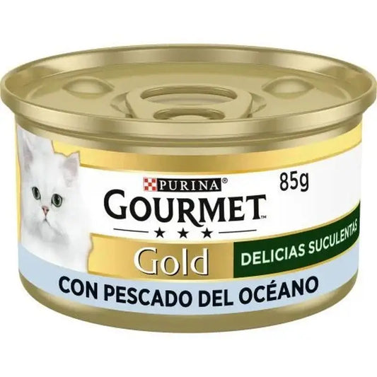 Gourmet Gold Delicias Suculentas Pescado Oceano 24X85Gr