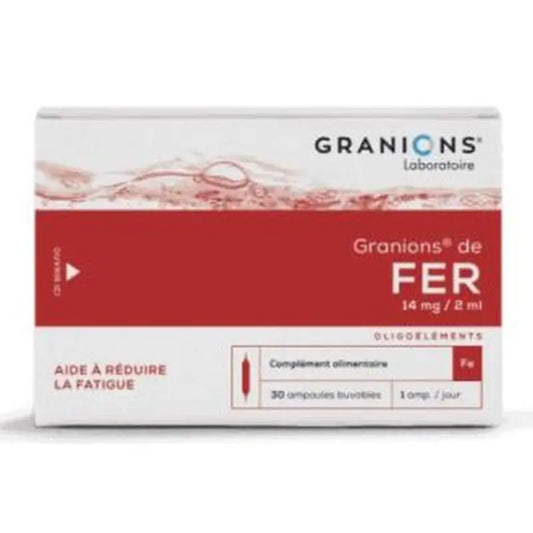 Granions Laboratories Granions Hierro 30Amp. 