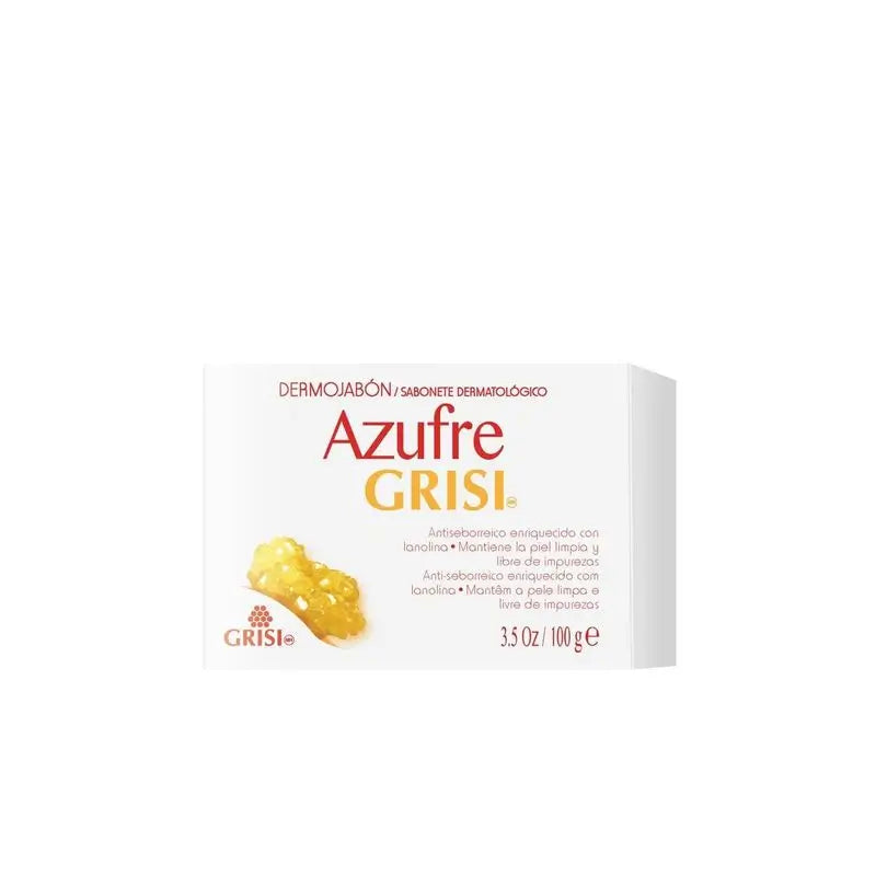 Grisi Dermojabon Azufre , 100 gr