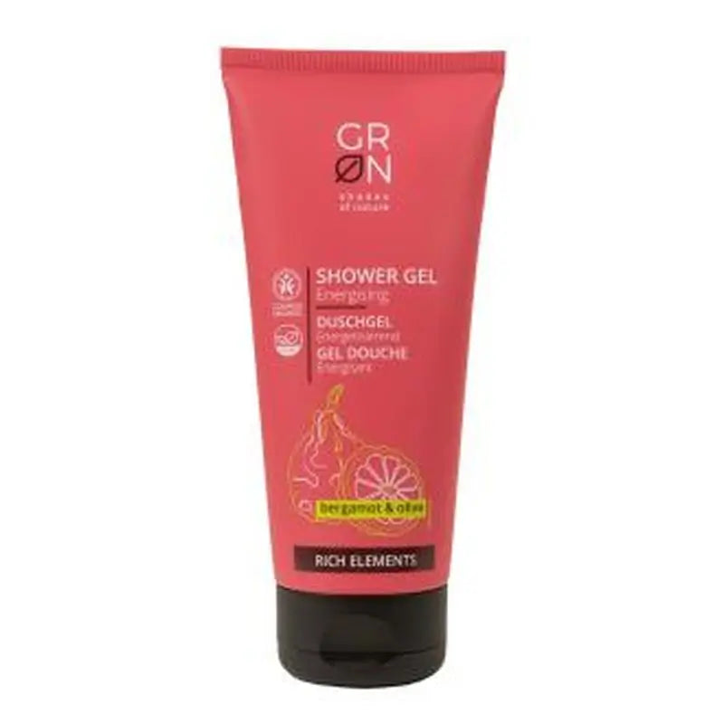 Grn Gel De Baño Bergamota Y Aceite De Oliva 200Ml. 