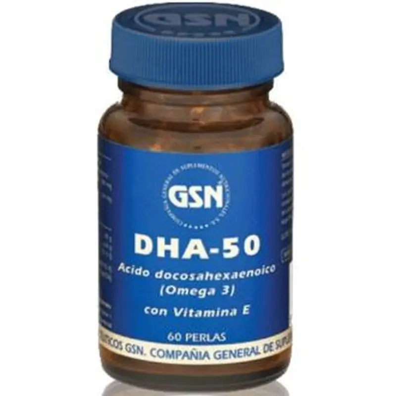 Gsn Dha 50 (Omega 3 500Mg.) 60Perlas 