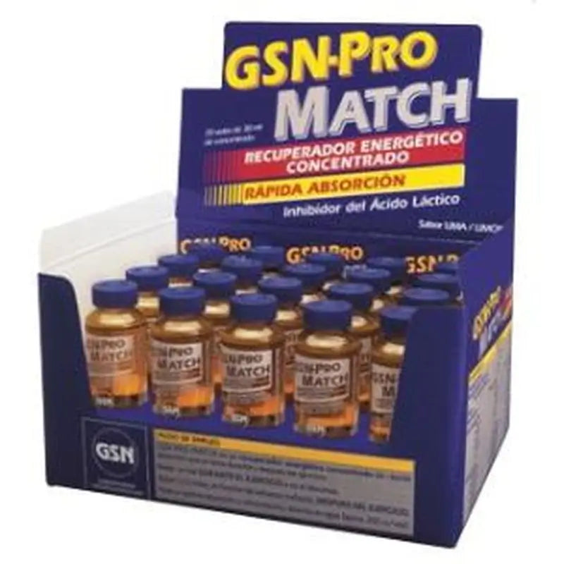 Gsn Gsn-Pro Match 20Viales X 30Ml. 