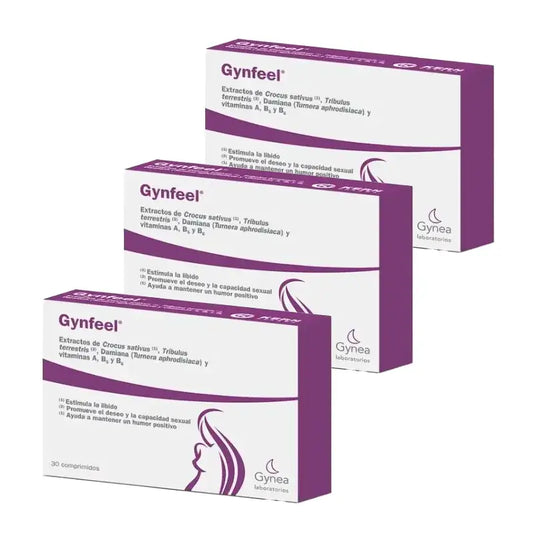 Gynfeel, Pack 3 x 30 Comprimidos