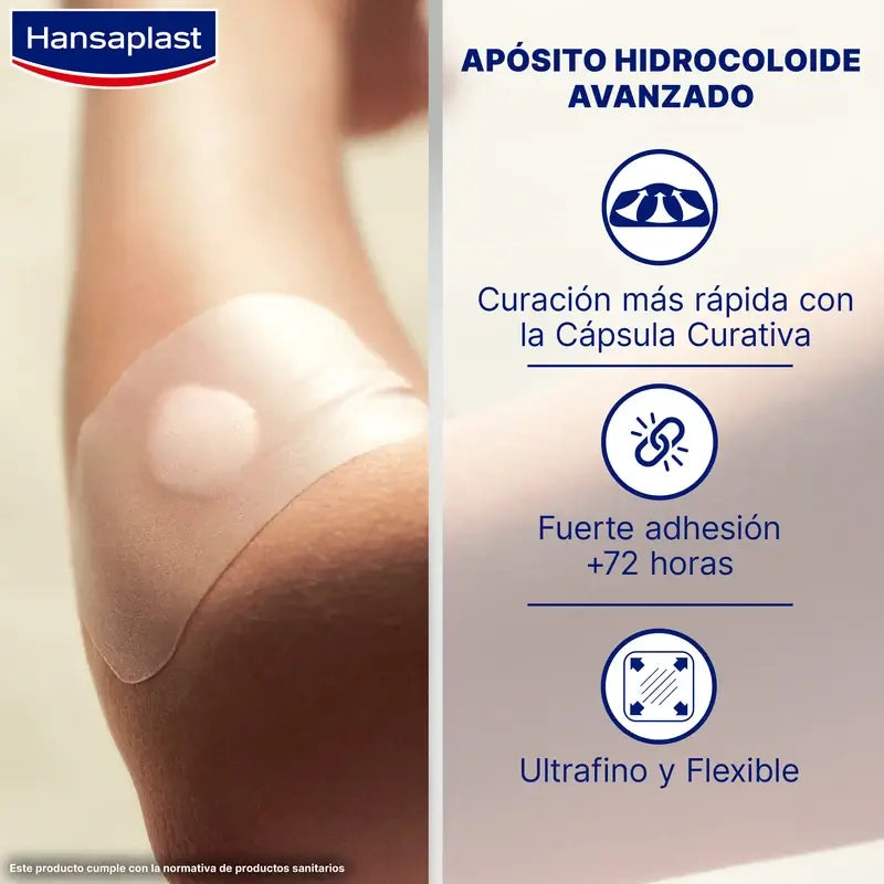 Hansaplast Second Skin Protection Xl, 3 unidades