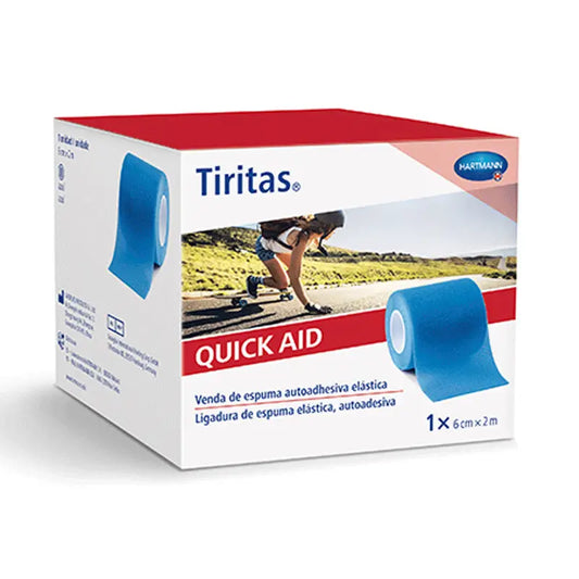 Tiritas Quick Aid 6Cmx2M Blue 1 Ud