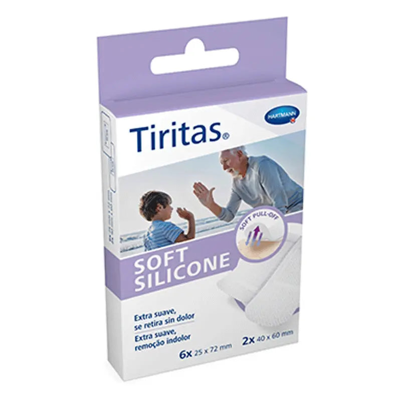 Tiritas Soft Silicone Surtido 2 Tamaños 8 unidades