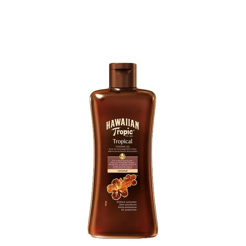 Hawaiian Tropic  Aceite Spf0, 200Ml