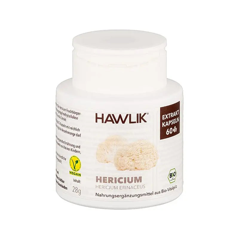 Hawlik Melena De León Extracto Puro Bio, 60 capsulas