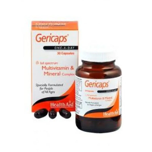 Health Aid Gericaps Multinutriente 30Cap. 