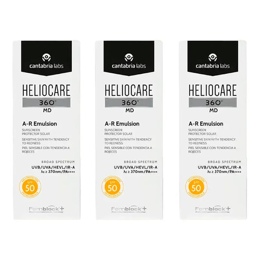 Heliocare 360º Md A-R Emulsión, 3 X 50 Ml