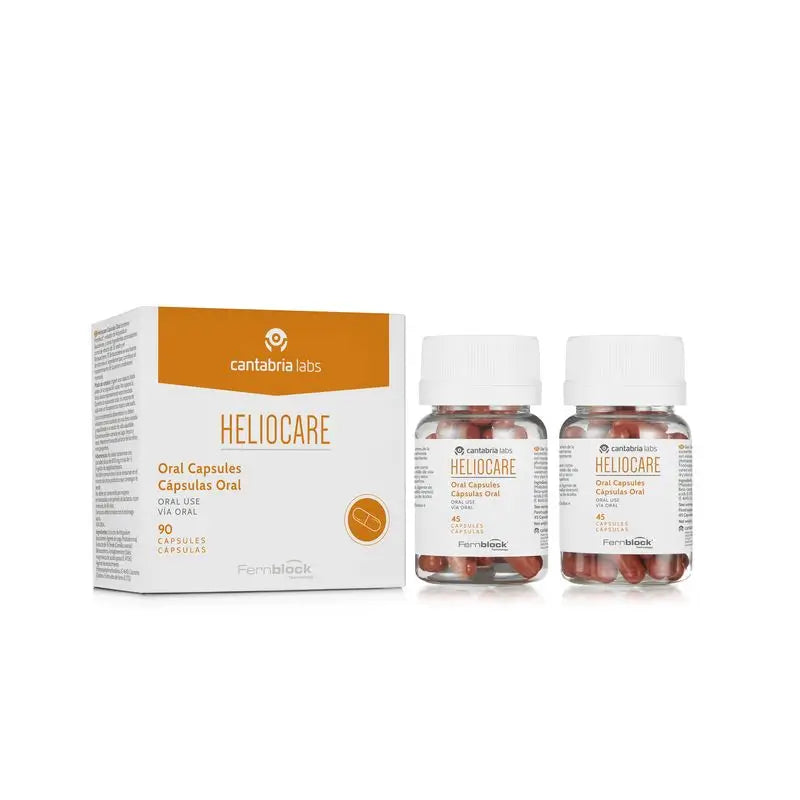 Heliocare Cápsulas Oral, 2X45 Cápsulas