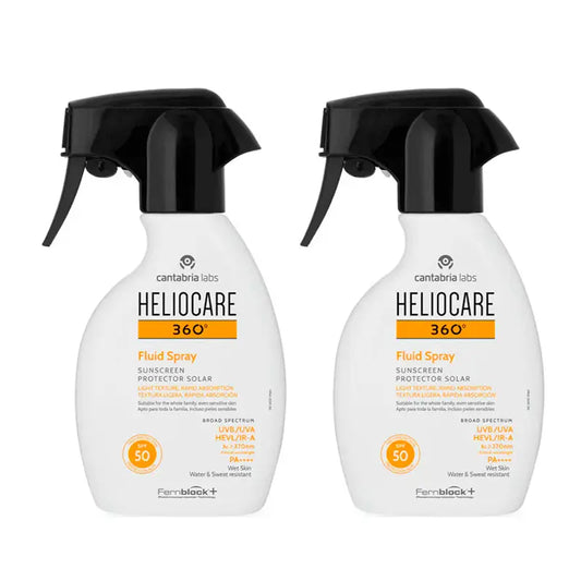 Heliocare Duplo 360º Fluid Spray Spf 50 , 2X250 Ml