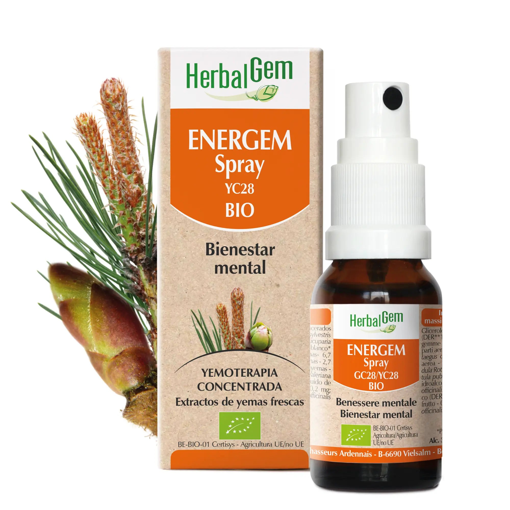 Herbalgem Energem Spray 10 ml