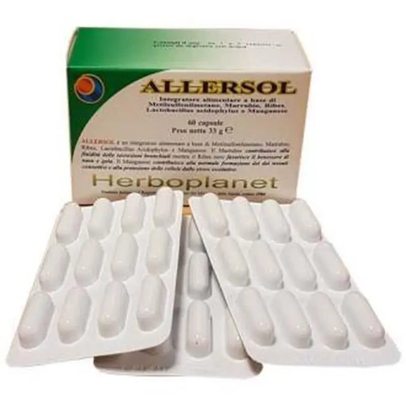 Herboplanet Allersol Blister 60 Cápsulas