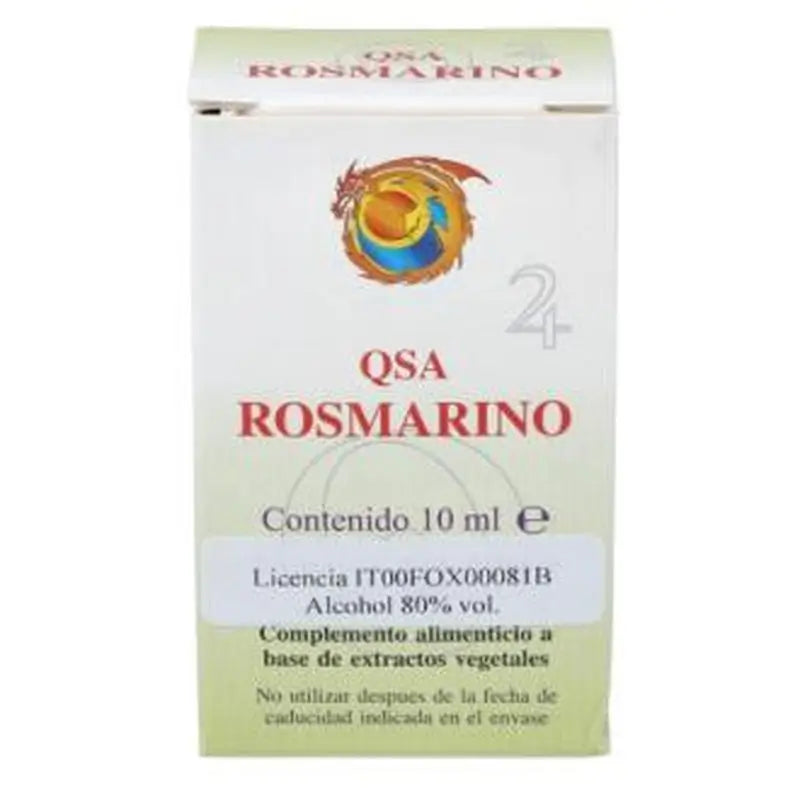 Herboplanet Qsa Rosmarino (Romero) Gotas 10Ml.