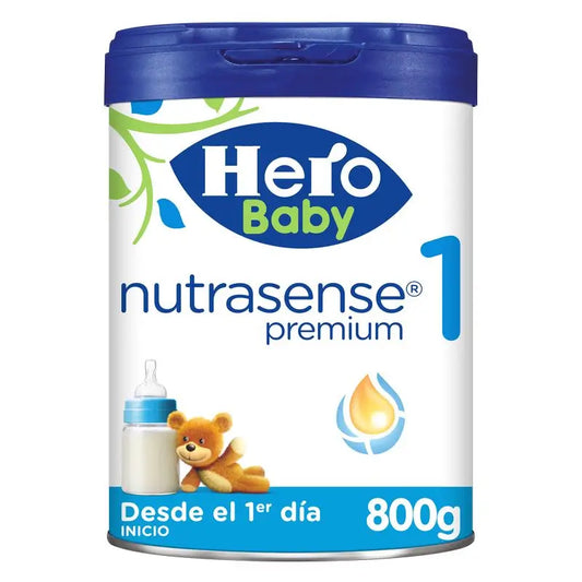 Hero Baby Nutrasense Premium Leche Infantil 1 , 800 gr