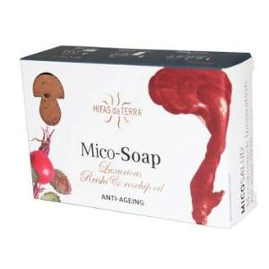 Hifas Da Terra Mico-Soap Reishi-Rosa Mosqueta 150Gr. 