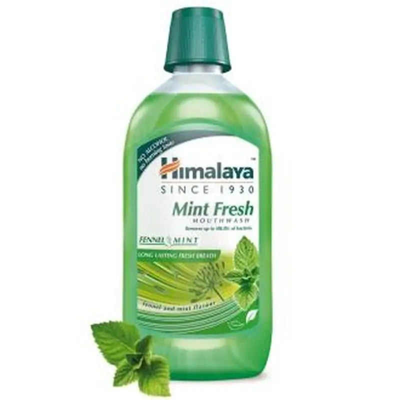 Himalaya Colutorio Bucal Menta Fresca 450Ml. 