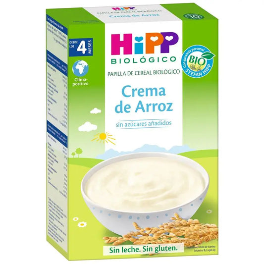 Hipp  Crema De Arroz Sin Gluten Bio, 200 G