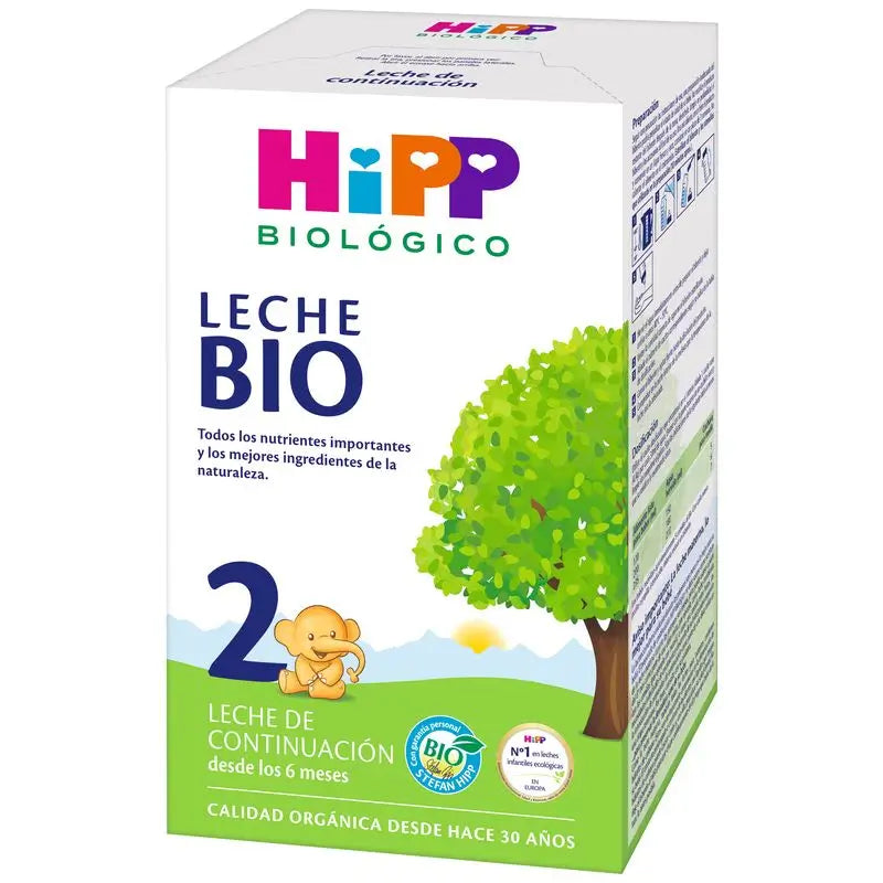 Hipp  Leche 2 De Continuación Bio, 600 G