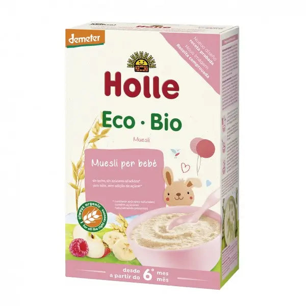 Holle Papillas de muesli ecológicos, 250 g