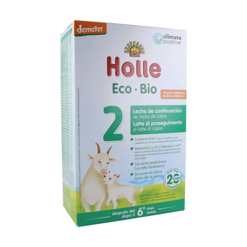 Holle Leche de Cabra de Continuación 2 , Desde 6 Meses, 400 gr