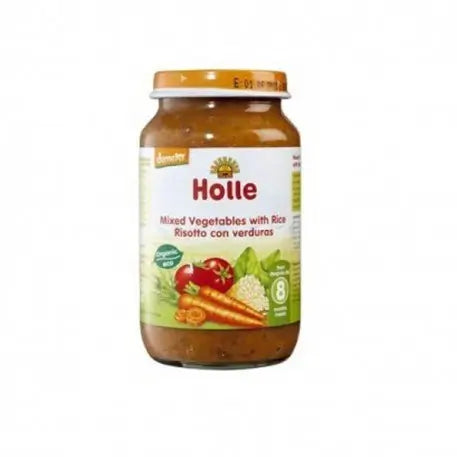 Holle Potito Verduras Variadas con Arroz, 220gr