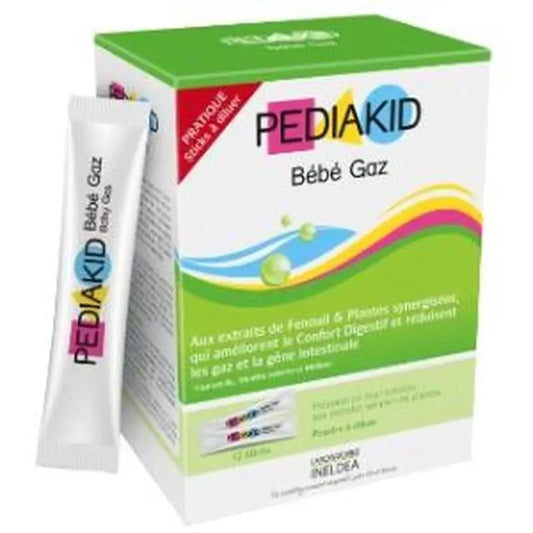 Ineldea Pediakid Bebe Gases Biberon 12Sticks