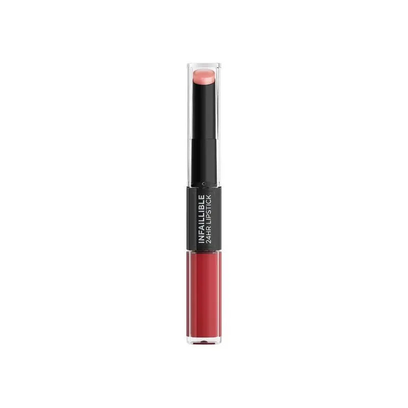 L'Oréal Paris Infaillible 24H Lipstick Color - Labial De Larga Duración Tono 501 Timeless Red