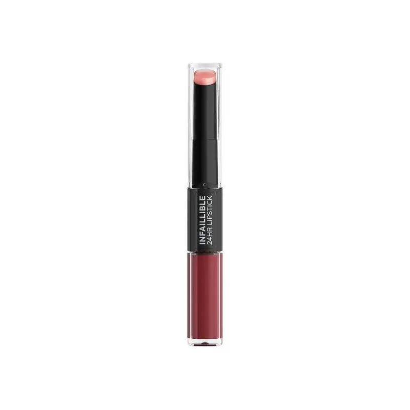 L'Oréal Paris Infaillible 24H Lipstick Color - Labial De Larga Duración Tono 502 Red To Stay