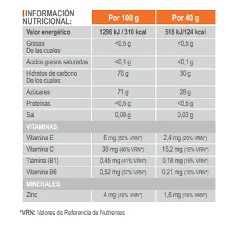 Infisport Nd3 Solid Barrita Sabor Cítricos 21 unidades x 40 gr