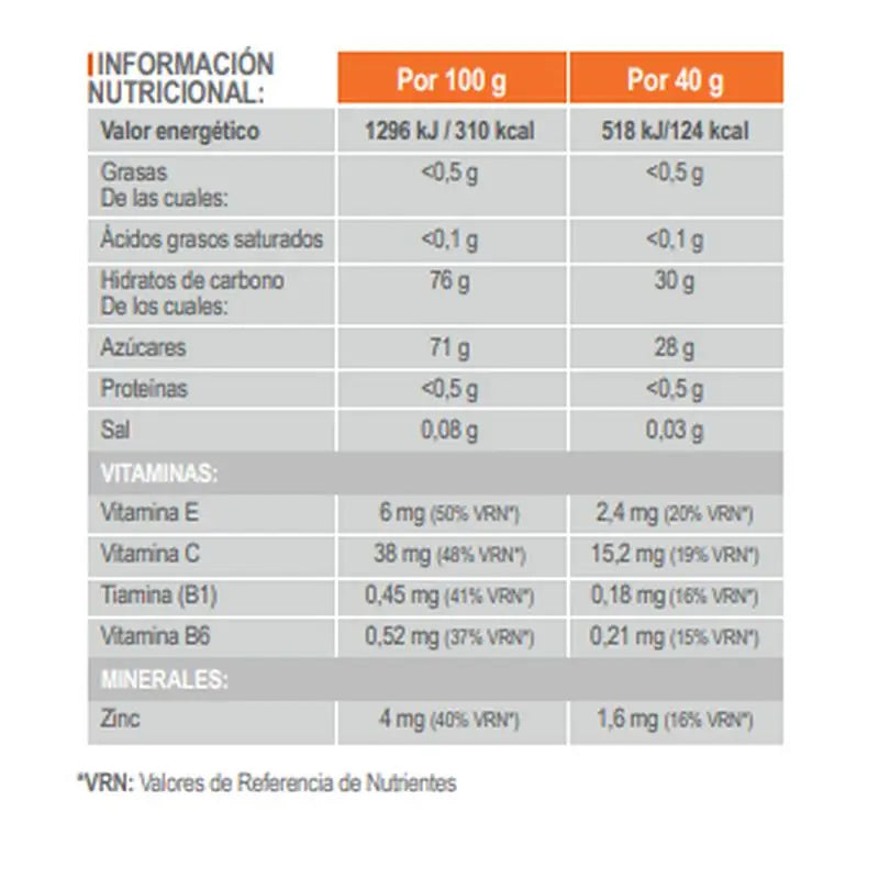 Infisport Nd3 Solid Barrita con Granada y Cafeina 40 gr