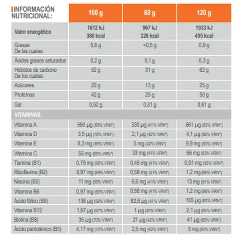 Infisport Top 50:50 Recovery Leucina+ Sabor Fresa 1,2 Kg