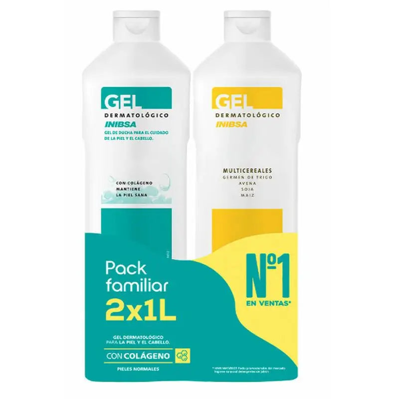 Inibsa Gel Dermatológico + Gel Multicereales